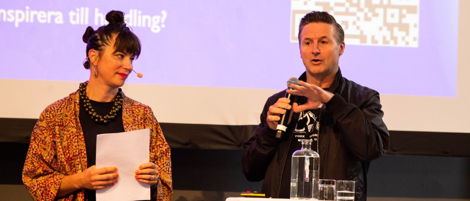 Per Olsson talking at Greentopia.